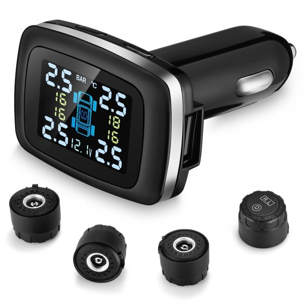 Zeepin Tyre Pressure Monitoring System (Cigarette Lighter Plug Style)