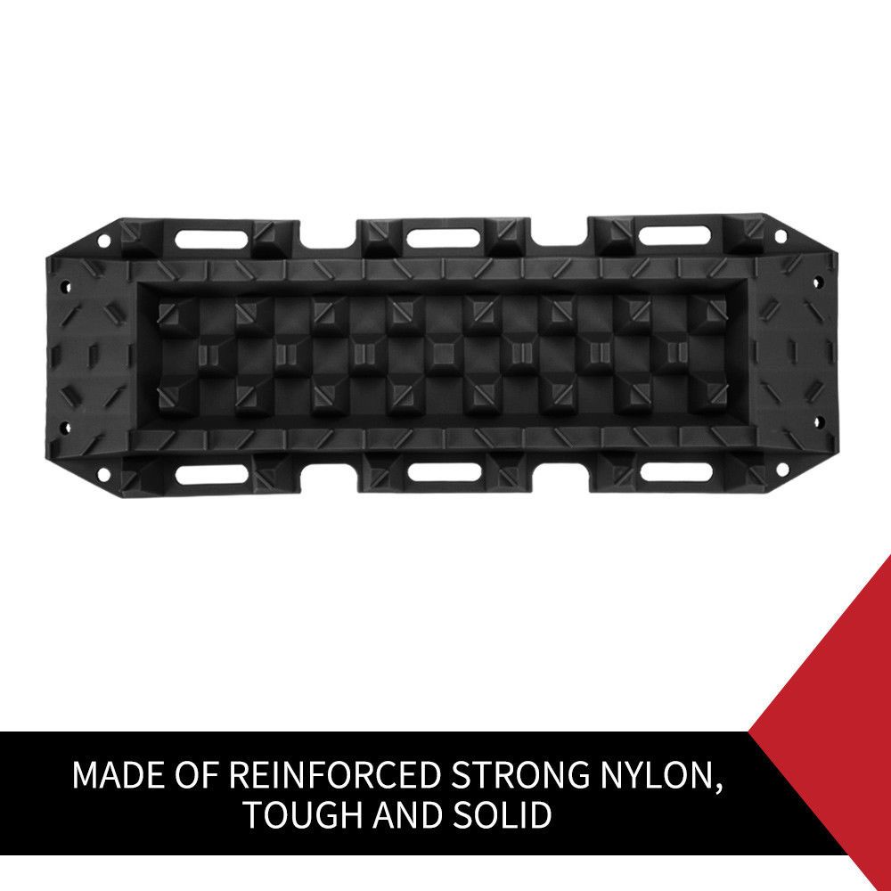 10T Heavy Duty Recovery Tracks Sand Track Snow Mud Tracks 10T Vehicle Black 4WD