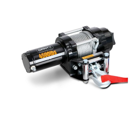 Giantz Electric Winch Steel Cable W/ Wireless Remote (4500LBS/2041KG CAPACITY)
