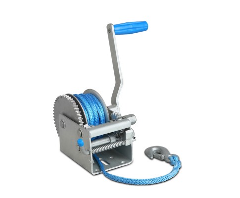 Giantz 3 Speed Hand Winch Synthetic Rope